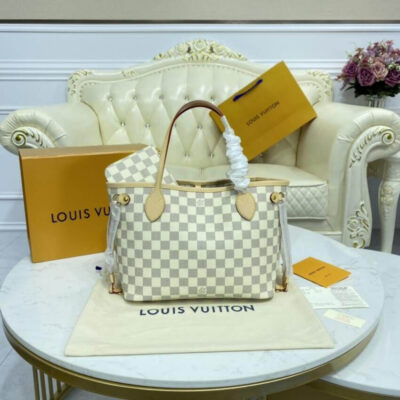 Replica Louis Vuitton Damier Azur Neverfull Pm N41362